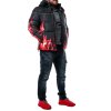 Pánská bunda CIPO & BAXX CM181 BLACK (Barva Černá, Konfekční velikost XXL)