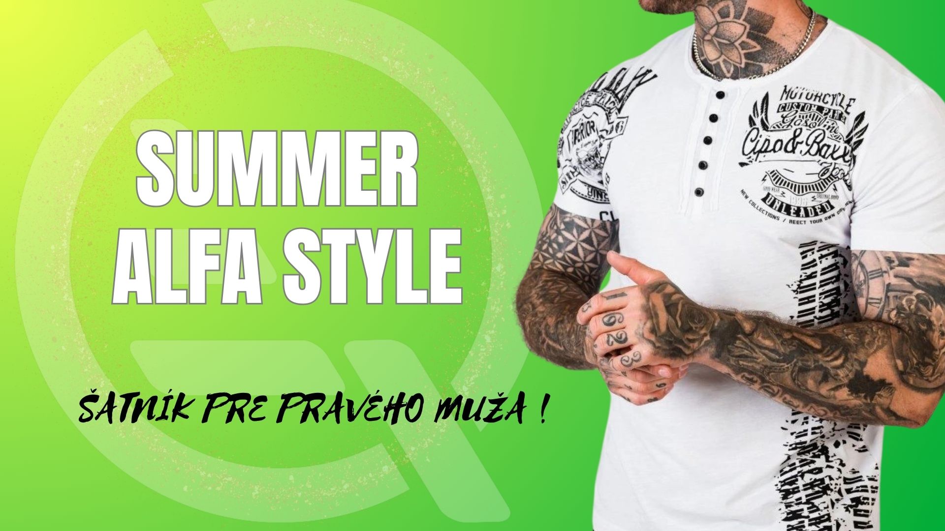 LETNÝ ŠATNÍK ALFA MUŽA