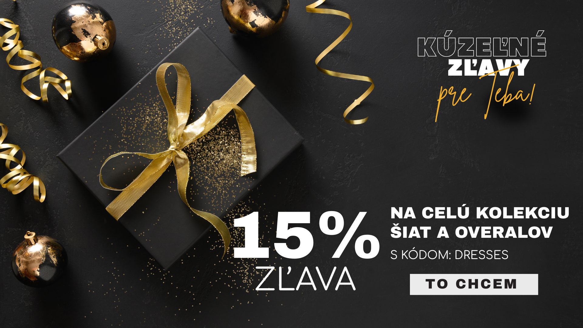 KÚZEĽ. ZĽAVY: ŠATY