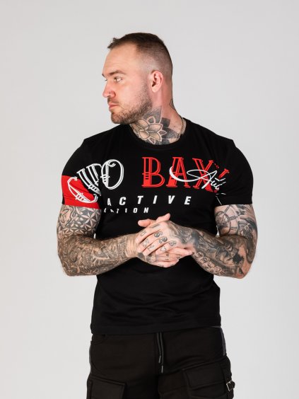 Pánske tričko CIPO & BAXX CT785 BLACK