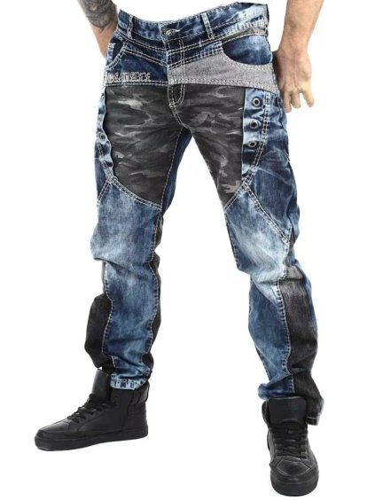 Pánske rifle CIPO & BAXX CD894 BLUE