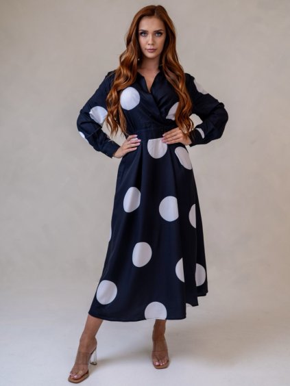 Dámska šaty GIA (Farba Čierna, Konfekčná veľkosť S)