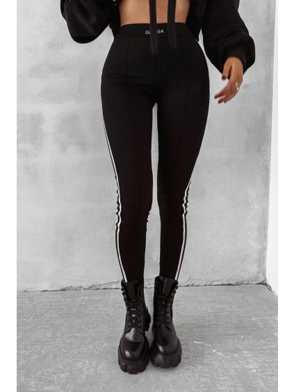 Olavoga Strech nohavice (Konfekčná veľkosť S, Farba Čierna)