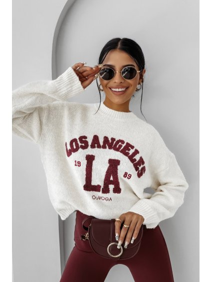 Olavoga Luure sveter (Konfekčná veľkosť L, Farba Biela)