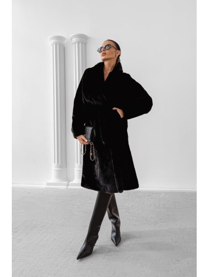 Olavoga Mino kabát (Konfekčná veľkosť M, Farba Čierna)