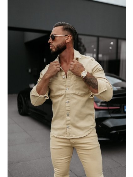 Olavoga Giacca košeľa (Konfekčná veľkosť M, Farba Čierna)