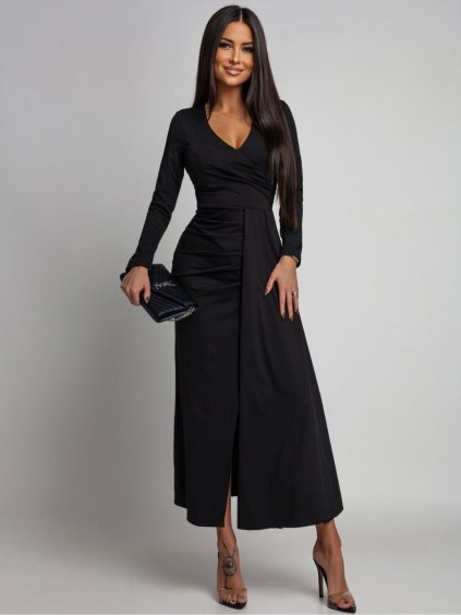 Dámske šaty KAYEN (Farba Čierna, Konfekčná veľkosť ONESIZE)