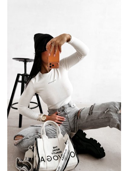 Olavoga Miriam top (Konfekčná veľkosť M, Farba Biela)