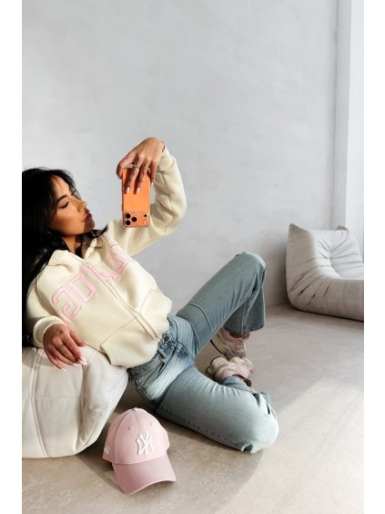 Olavoga Iris sveter (Konfekčná veľkosť S, Farba Béžová )