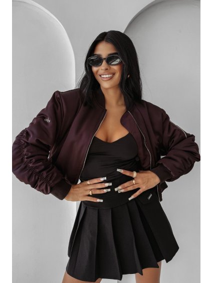 Olavoga Silence bunda (Konfekčná veľkosť S, Farba Hnedá )