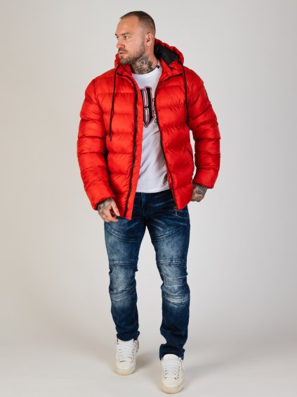 Pánska bunda CIPO & BAXX CM224 RED