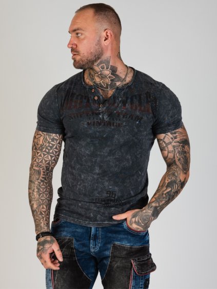 Pánske tričko CIPO & BAXX CT504 ANTRACITE