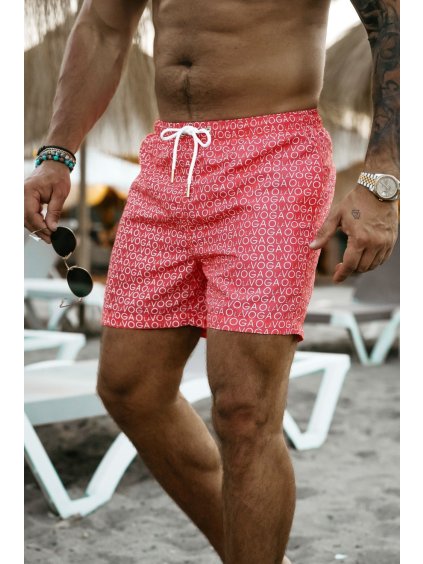 Olavoga Cooler kraťasy (Konfekčná veľkosť M, Farba Červená)