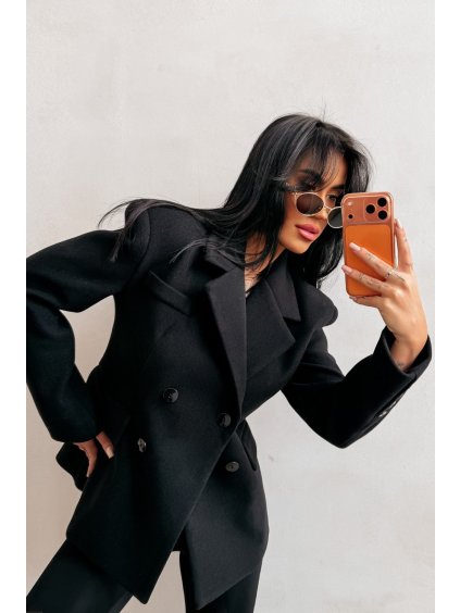 Olavoga Hush sako (Konfekčná veľkosť S, Farba Čierna)