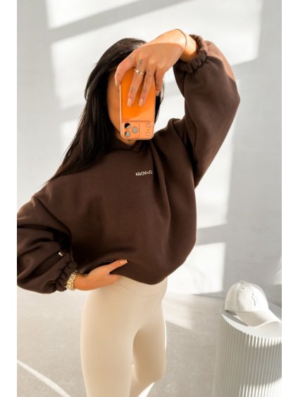 Olavoga Vela sveter (Konfekčná veľkosť one-sized, Farba Hnedá )