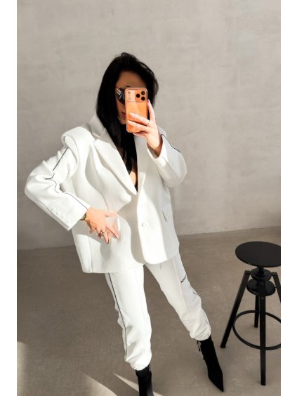 Olavoga Refine sako (Konfekčná veľkosť S, Farba Biela)