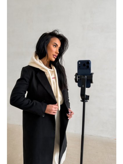 Olavoga Fonaj kabát (Konfekčná veľkosť S, Farba Čierna)