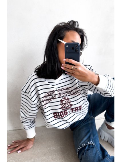 Olavoga Tenci sveter (Konfekčná veľkosť S, Farba Biela)