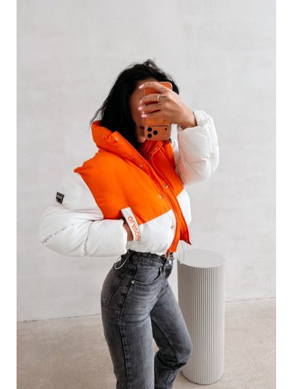 Olavoga Kiar bunda (Konfekčná veľkosť S, Farba Oranžová)