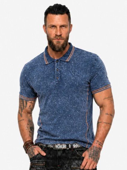 Pánske tričko CIPO & BAXX CT852 BLUE