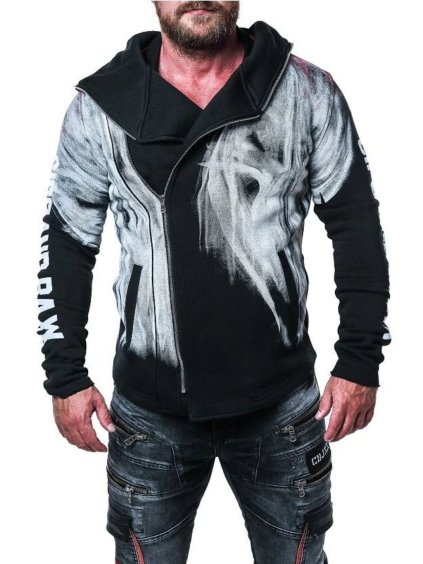 Pánska mikina CIPO & BAXX CL280 A (Farba Čierna, Konfekčná veľkosť XXL)