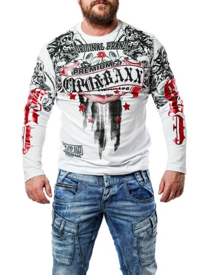 Pánske tričko CIPO & BAXX CL450 WHITE (Farba biela, Konfekčná veľkosť S)