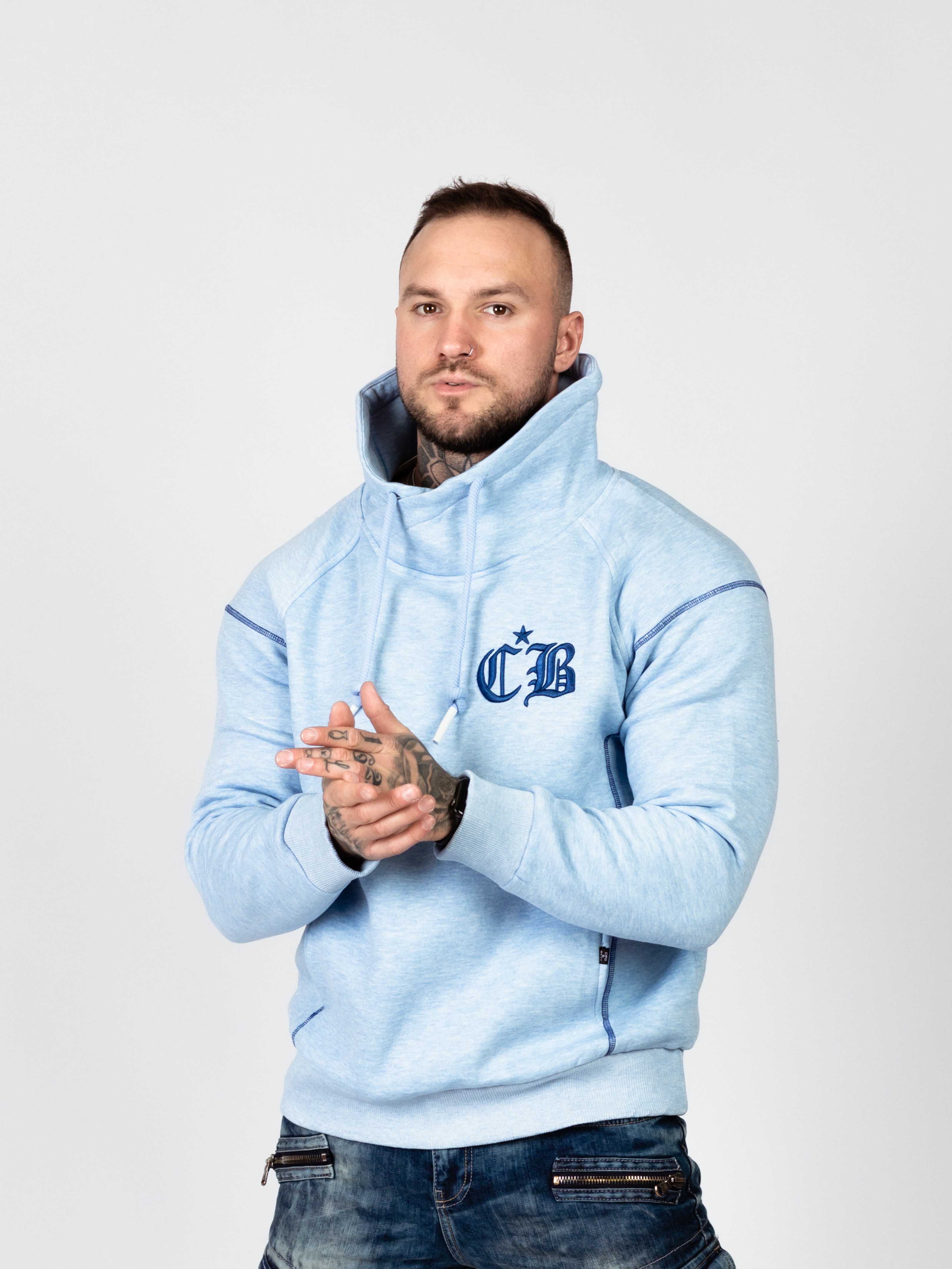 E-shop Pánska mikina CL529 BLUE