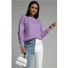 Dámsky sveter NONA (Farba Fialová, Konfekčná veľkosť ONESIZE)