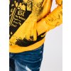 Pánska mikina CIPO & BAXX CL561 MUSTARD (Farba Žltá, Konfekčná veľkosť XXL)