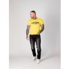 Pánske tričko CIPO & BAXX CT735 YELLOW (Farba Žltá, Konfekčná veľkosť XXL)