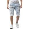 Pánske kraťasy CIPO & BAXX CK295 ICE BLUE
