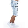 Pánske kraťasy CIPO & BAXX CK131 ICE BLUE