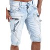 Pánske kraťasy CIPO & BAXX CK131 ICE BLUE (Farba Svetlo modrá, Konfekčná veľkosť W42)