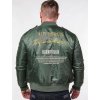Pánska bunda CIPO & BAXX CM133 GREEN (Farba Zelená, Konfekčná veľkosť S)