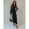 Dámske šaty CHRISTINA (Farba Čierna, Konfekčná veľkosť S)