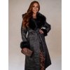 Dámsky kabát ALIA (Farba Čierna, Konfekčná veľkosť XXL)