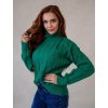 Dámsky sveter SINDA (Farba Zelená, Konfekčná veľkosť L/XL)