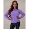 Dámsky sveter WIAN (Farba Fialová, Konfekčná veľkosť ONESIZE)