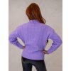 Dámsky sveter WIAN (Farba Fialová, Konfekčná veľkosť ONESIZE)