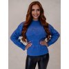 Dámsky sveter WIAN (Farba Modrá, Konfekčná veľkosť ONESIZE)