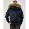 Pánska bunda CIPO & BAXX CM229 NAVYBLUE