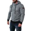 Pánska mikina CIPO & BAXX CL425 GREY-MELANGE (Farba Sivá, Konfekčná veľkosť S)