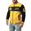 Pánska mikina CIPO & BAXX CL500 YELLOW (Farba žltá, Konfekčná veľkosť S)