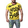 Pánske tričko CIPO & BAXX CT635 YELLOW (Farba žltá, Konfekčná veľkosť XXL)