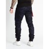 Pánske maskáčové joggery CIPO & BAXX CD690 CAMOUFLAGE-BLUE (Farba Modrá, Konfekčná veľkosť W31/L34)