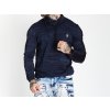 Pánsky sveter CIPO & BAXX CP252 INDIGO-NAVY BLUE (Farba Modrá, Konfekčná veľkosť XXL)