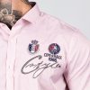 Pánska košeľa CIPO & BAXX CH180 PINK (Farba Ružová, Konfekčná veľkosť XXL)
