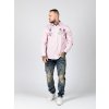 Pánska košeľa CIPO & BAXX CH180 PINK (Farba Ružová, Konfekčná veľkosť XXL)