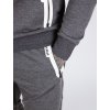 Pánska tepláková súprava CIPO & BAXX CLR151 ANTRASIT (Farba Sivá, Konfekčná veľkosť XXL)