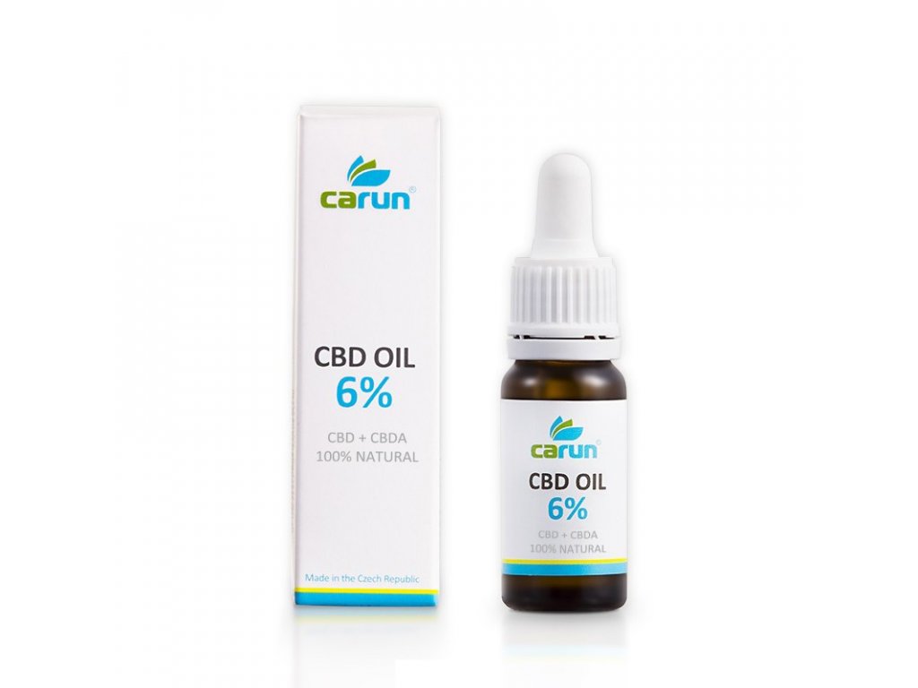 Carun Kannabidiolový konopný olej CBD 6%